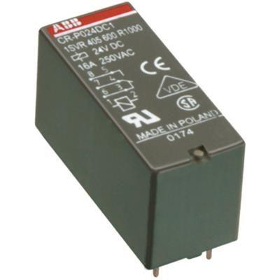 картинка Реле CR-P024DC2 24B DC 2ПК (8A) ABB 1SVR405601R1000 от магазина ПСФ Электро