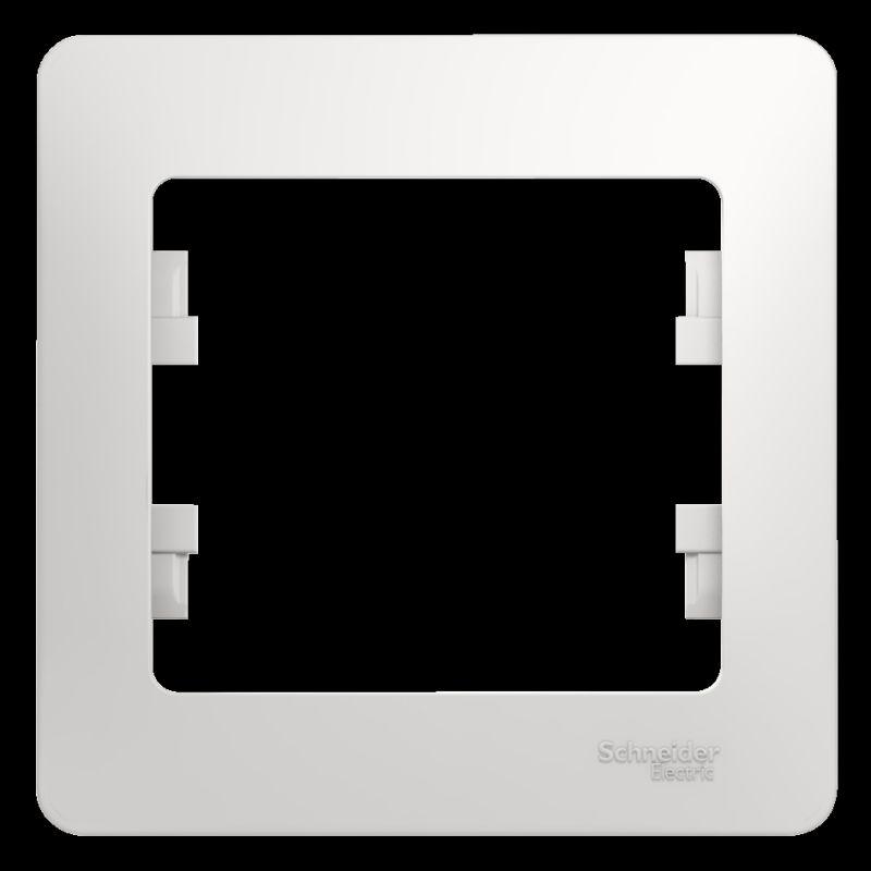 картинка Рамка 1-м Glossa бел. SchE GSL000101 от магазина ПСФ Электро