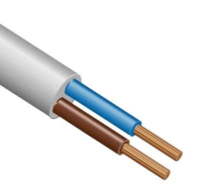картинка Провод ПВС 2х0.75 Б (м) ЭлектрокабельНН M0000985 от магазина ПСФ Электро