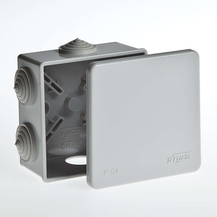 картинка Коробка распр. ОП 85х85х40 IP54 Рувинил 67040 от магазина ПСФ Электро