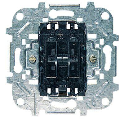 картинка Механизм выключателя жалюзи с фикс. 10А/250В ABB 8144.1 от магазина ПСФ Электро