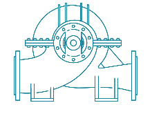 Центробежные насосы двустороннего входа